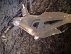 Fodhviler konsol  Venstre, 4EB2744200 til Yamaha XJ 600 Diversion