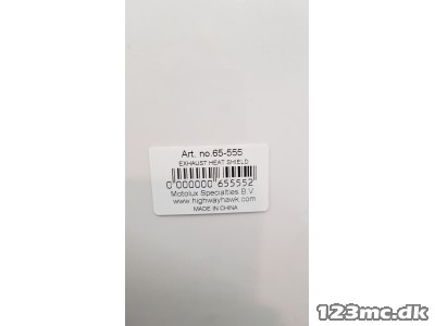 Highway Hawk - Heat shield