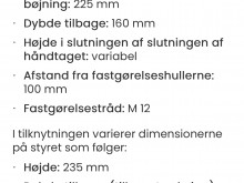 T-Bar styr