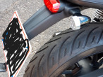 Bagskærm med diode blink. til Triumph Speed Twin 900 Bagskærm med diode blink. til Triumph Speed Twin 900