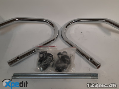 BMW Styrtbøjlesæt Chrome R80 / R75 46712301834