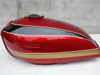 Benzintank til Kawasaki KZ 400  årg. 74-77, 51001-100-2K