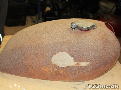 Benzintank til Ratbike