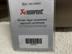 Akrapovic Udstødning, 71607719723 til BMW F 800 R Akrapovic Udstødning, 71607719723 til BMW F 800 R