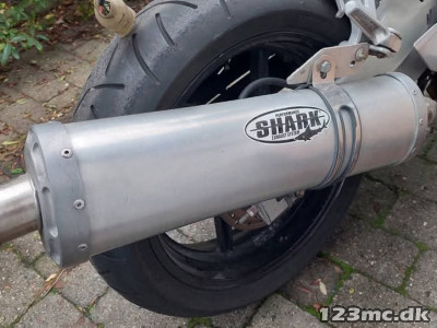 Honda CBR600 udstødning - potte