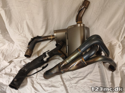 Komplet udstødnings system Orginal