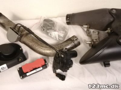 Orginal udstødning Ducati Hypermotard 1100