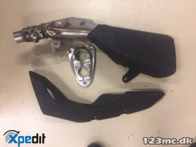 Original Udstødning Kawasaki 18091-0908+18110-0157