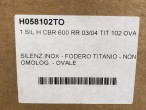 Termignoni Titanium CBR 600 RR, H058102TO til Honda