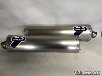 Termignoni Titanium Oval 2 stk Bolt-on.