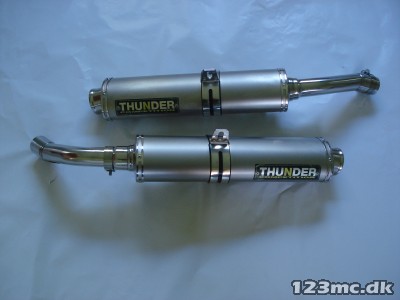 Thunder Competition titanium udstødning R1 04-06