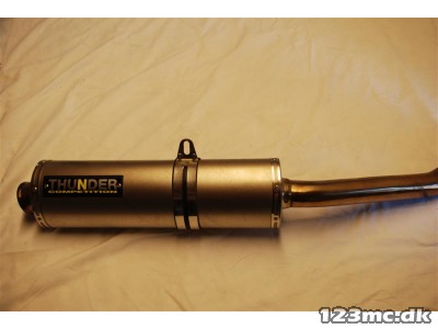 Thunder Competition udstødning til Kawasaki ZX6R