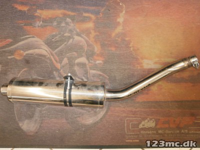 Udstødning / bagpotte, ZX6R 636 ´05