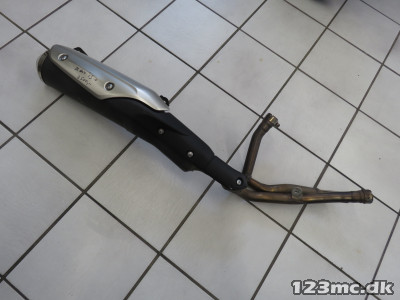 Udstødning DL650 2013 og frem