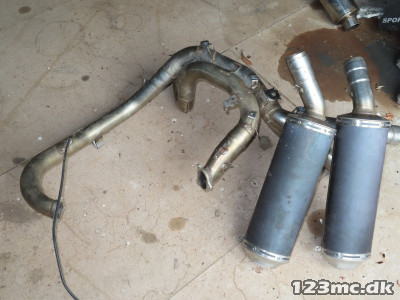 Udstødning til Ducati 1098 årg. 08-10