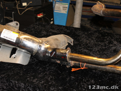 Udstødning til Honda NTV 650