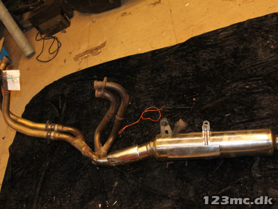 Udstødning til Honda VFR 400