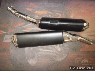 Venstre Udstødning / potte, GSX1300R ´08-