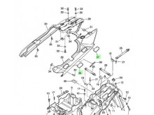 4 stk Taske covers - Yamaha FJR 1300