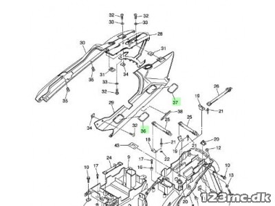 4 stk Taske covers - Yamaha FJR 1300