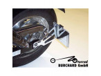 B. Sidehængt nr. pladeholder Chrome - VZ 800 til Suzuki VZ 800 Marauder