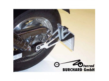 B. Sidehængt nr. pladeholder Chrome - VZ 800