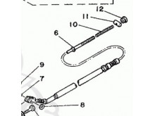 Bagbremse kabel - Yamaha XV 250