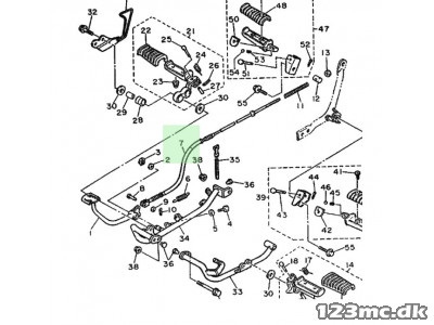Bremsekabel - Yamaha XV 535