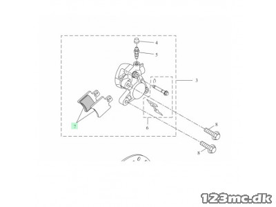 Bremseklodser Original - Yamaha JogR