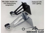 Burchard sidehængt nummerpladeholder XV 1600 Vælg Farve til Yamaha XV 1600 Wild Star