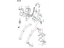 Chrom prop til Strut - VS 1400 Intruder vælg størrelse