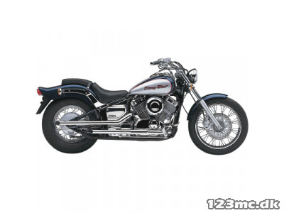 Cobra Drag Pipe udstødning XVS 650