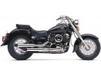 Cobra Slash-Cut udstødning XVS 650 Classic til Yamaha XVS 650 Drag Star Classic