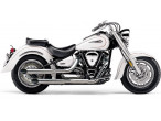 Cobra Slip-On Slash-Cut Udstødninger XV 1700 til Yamaha