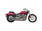 Cobra Slip-On Slash-Cut Udstødninger XVS 1100 til Yamaha XVS 1100 Drag Star