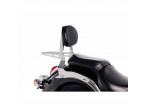 Customacces rustfri poleret Touring Sissybar M1800 til Suzuki VZR 1800 Intruder