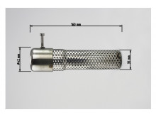 dB-killer racing Ø38 mm skrue