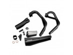 Delkevic CLASSIC MEGAPHONE udstødning Sort - Yamaha XS 650 74-79