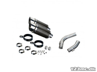 Delkevic dobbelt runde Carbon Udstødninger - Yamaha YZF-R1 2009-2014
