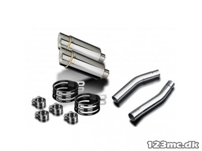 Delkevic dobbelt runde Udstødninger - Yamaha YZF-R1 2007-2008