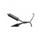 Delkevic Komplet 1-1 Udstødning Carbon MT 125 (14-19) til Yamaha