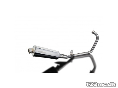 Delkevic Komplet 1-1 Udstødning Rustfri YBR 125 (05-16)