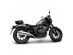 DELKEVIC Komplet 2-1 oval rustfri udstødning CMX 500 (17-24) til Honda CMX 500 Rebel
