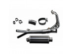 Delkevic Komplet 2-1 Rustfri Udstødning Ninja 250 (08-13) til Kawasaki Ninja 250 R