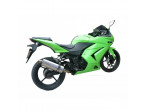 Delkevic komplet 2-1 Rustfri Udstødning Ninja 250 (08-13) til Kawasaki Ninja 250 R