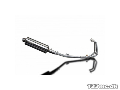 Delkevic komplet 2-1 Rustfri Udstødning Ninja 250 (08-13)