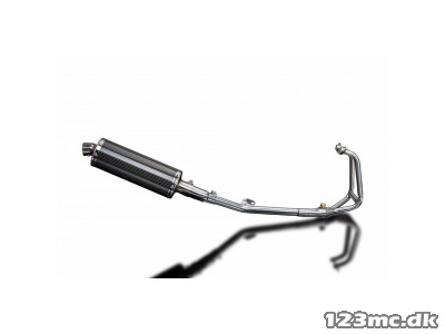 Delkevic Komplet 2-1 Rustfri Udstødning Ninja 250 (08-13)