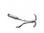 Delkevic Komplet 2-1 Titanium Udstødning Ninja 250 (08-13) til Kawasaki Ninja 250 R