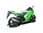 Delkevic Komplet 2-1 Titanium Udstødning Ninja 250 (08-13) til Kawasaki Ninja 250 R