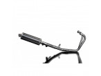 Delkevic Komplet 2-1 Udstødning Carbon CB 500 (94-03) til Honda